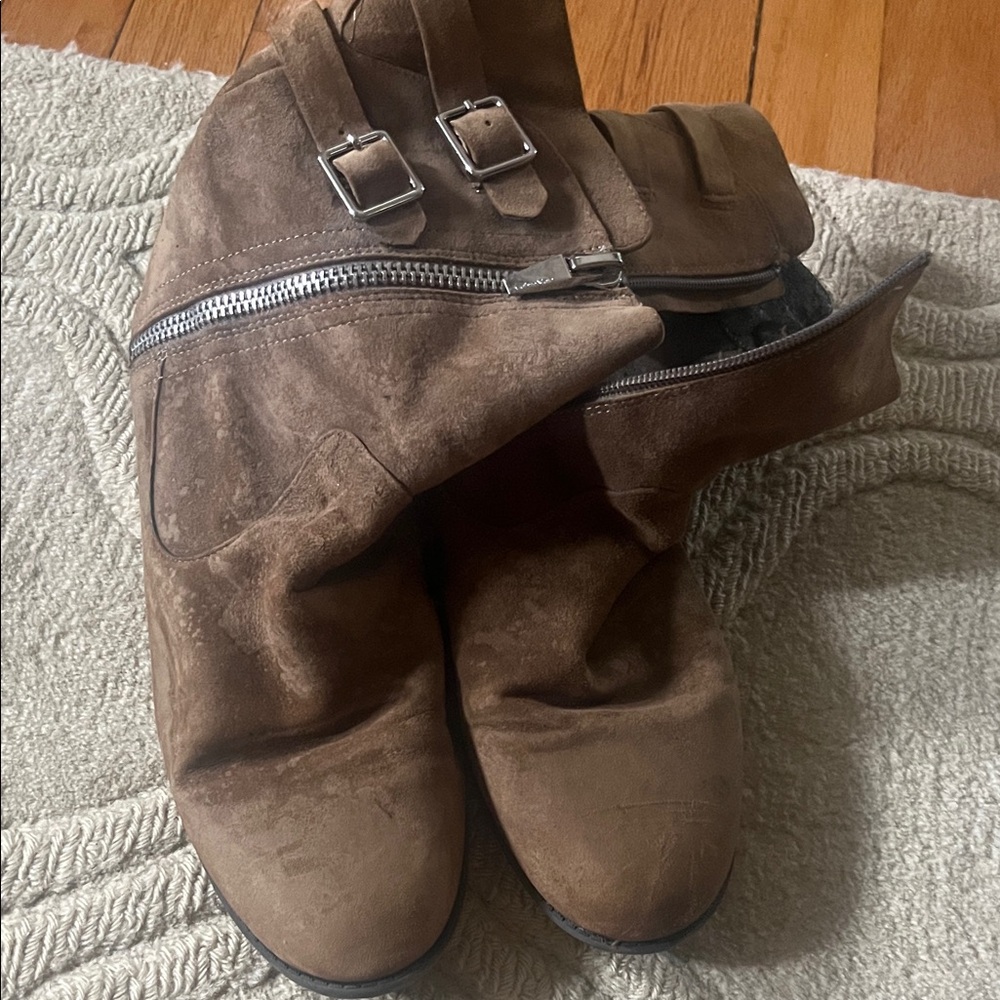 Calvin Klein Black Sole Boots